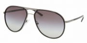 Prada PR 56MS Sunglasses Sunglasses - 5AV3M1 Gunmetal / Crystal Gray Gradient