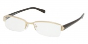 Prada PR 53NV Eyeglasses Eyeglasses - AB61O1 Dark Havana