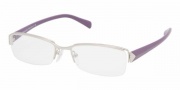 Prada PR 53NV Eyeglasses Eyeglasses - 1BC1O1 Silver 