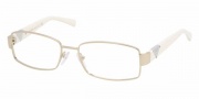Prada PR 56NV Eyeglasses Eyeglasses - ZVN1O1 Pale Gold 