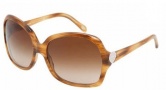 Tiffany & Co. TF4041 Sunglasses Sunglasses - 80463B Striped Brown / Brown Gradient