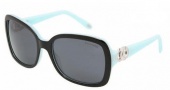 Tiffany & Co. TF4029 Sunglasses Sunglasses - 80553F Top Black - Blue / Gray