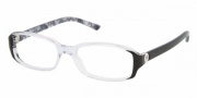 Bvlgari BV4042 Eyeglasses Eyeglasses - 5124 Top Black on Crystal 