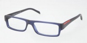 Prada PS 01AV Eyeglasses Eyeglasses - 1AV1O1 Matte Opal Gray
