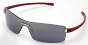 Tag Heuer Club 7506 Sunglasses Sunglasses - 205 White Temples / Gradient Brown Shield