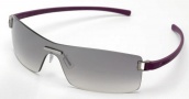 Tag Heuer Club 7506 Sunglasses Sunglasses - 106 Dark Red Temples / Brushed Ruthenium Frame Front / Grey Lenses