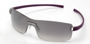 Tag Heuer Club 7508 Sunglasses Sunglasses - 106 Dark Red Temples / Brushed Ruthenium Frame Front / Grey Lenses