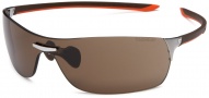 Tag Heuer Squadra 5505 Sunglasses Sunglasses - 205 Havana /Orange Temples/Pure/Brown