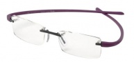 Tag Heuer Reflex 3101 Eyeglasses Eyeglasses - 016 Titanium Front / Dark Red Temples