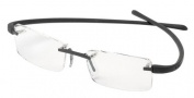 Tag Heuer Reflex 3101 Eyeglasses Eyeglasses - 001 Black Front / Black Temples