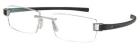 Tag Heuer Track 7102 Eyeglasses Eyeglasses - 001 Palladium Front / Black Temples