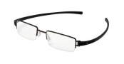 Tag Heuer Track 7206 Eyeglasses Eyeglasses - 011 Black Ceramic Front / Black Temples