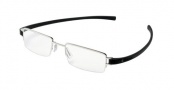 Tag Heuer Track 7206 Eyeglasses Eyeglasses - 001 Pure Front / Black Temples