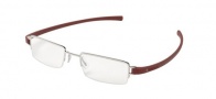 Tag Heuer Track 7206 Eyeglasses Eyeglasses - 007 Pure Front / Dark Red Temples