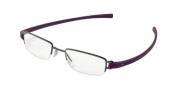 Tag Heuer Track 7207 Eyeglasses Eyeglasses - 008 Black Ceramic Front / Purple Temples