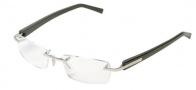 Tag Heuer Trends 8101 Eyeglasses Eyeglasses - 004 Polished Front / Khaki Striped Temples