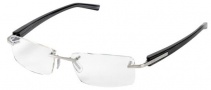 Tag Heuer Trends 8104 Eyeglasses Eyeglasses - 001 Brushed Frame / Striped Temples
