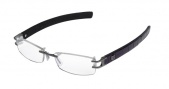 Tag Heuer L-Type 0116 Eyeglasses Eyeglasses - 018 Anthracite Ceramic / Alligator Shiny Purple / Black