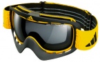 Adidas ID2 A162 Goggles  Goggles - 6057 Shiny Moss / Orange Mirror