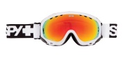 Spy Optic Soldier Goggles - Spectra Lenses Goggles - White / Bronze with Red Spectra
