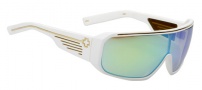 Spy Optic Tron Sunglasses Sunglasses - Matte Cobalt Frame / Grey with Multi Layered Turquoise Lens