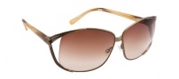 Spy Optic Kaori Sunglasses Sunglasses - Antique Brass with Caramel Marble / Bronze Fade