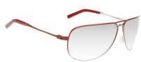 Spy Optic Wilshire Sunglasses Sunglasses - Red Chrome Fade Frame / Grey with Silver Mirror Lens
