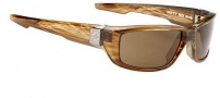 Spy Optic Dirty Mo Sunglasses Sunglasses - Brown Striped Tortoise Frame / Bronze Lens
