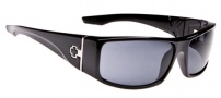 Spy Optic Cooper XL Sunglasses Sunglasses - Shiny Black / Grey Polarized