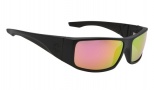 Spy Optic Cooper XL Sunglasses Sunglasses - Matte Black / Grey with Red Spectra Mirror
