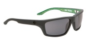 Spy Optic Kash Sunglasses Sunglasses - Matte Black with Green / Grey Lens