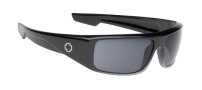 Spy Optic Logan Sunglasses Sunglasses - Shiny Black Fade / Grey