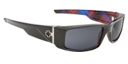 Spy Optic Hielo Sunglasses Sunglasses - Black with Hipster Plaid / Grey (Discontinued Color NLA)
