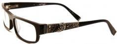 Ed Hardy EHO 701 Eyeglasses Eyeglasses - Black 