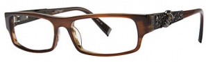 Ed Hardy EHO 701 Eyeglasses Eyeglasses - Hazel