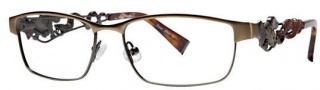 Ed Hardy EHO 702 Eyeglasses Eyeglasses - Copper Gunmetal