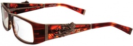 Ed Hardy EHO 704 Eyeglasses Eyeglasses - Hazel