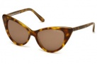 Tom Ford FT 0173 Nikita Sunglasses Sunglasses - O56J Light Brown