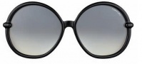 Tom Ford FT 0167 Caithlyn Sunglasses Sunglasses - O01B Shiny Black