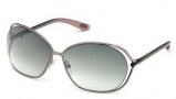 Tom Ford FT 0157 Carla Sunglasses Sunglasses - O01P Shiny Black