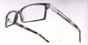 Fred Melville C1 - C4 Eyeglasses Eyeglasses - 001 Platinum / Black
