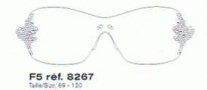 Fred Pearls F1 - F5 Sunglasses Sunglasses - Champagne Gold / Gradient Plum + Silver Flash