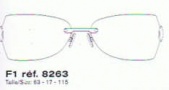 Fred St. Helene F1 - F2 Sunglasses Sunglasses - 206 Champagne Gold / Brown