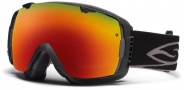 Smith Optics I/O Snow Goggles Goggles - Black / Red Sol X Mirror / Extra Red Sensor Mirror
