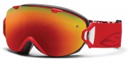 Smith Optics I/OS Snow Goggles Goggles - Light Blue Typepress / Blue Sensor Mirror / Extra Ignitor Mirror