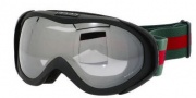 Gucci 1653 Goggles Goggles - 09ID Black Matte (ER silver mirror lens)