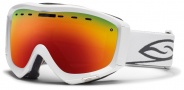Smith Optics Prophecy Snow Goggles Goggles - White / Red Sol X Mirror