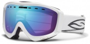 Smith Optics Prophecy Snow Goggles Goggles - White / Blue Sensor Mirror