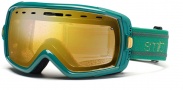 Smith Optics Heiress Snow Goggles Goggles - Emerald Bristol Gold Sensor Mirror 