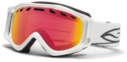 Smith Optics Stance Snow Goggles Goggles - White / Red Sensor Mirror / Extra RC36 Lens